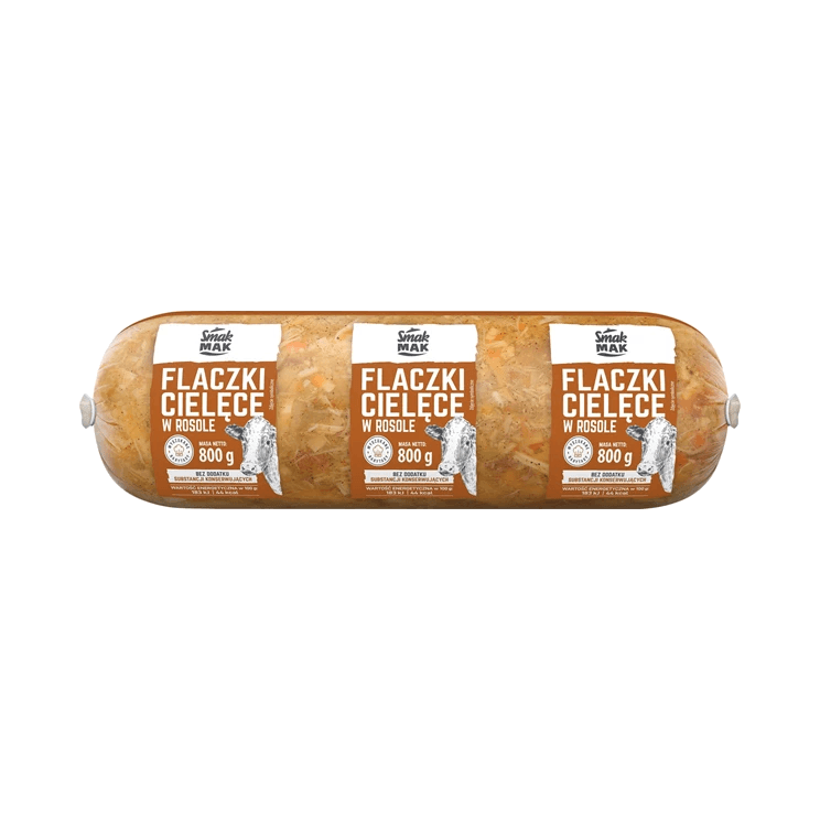 SMAKMAK FLAKI CIELĘCE W ROSOLE 800G