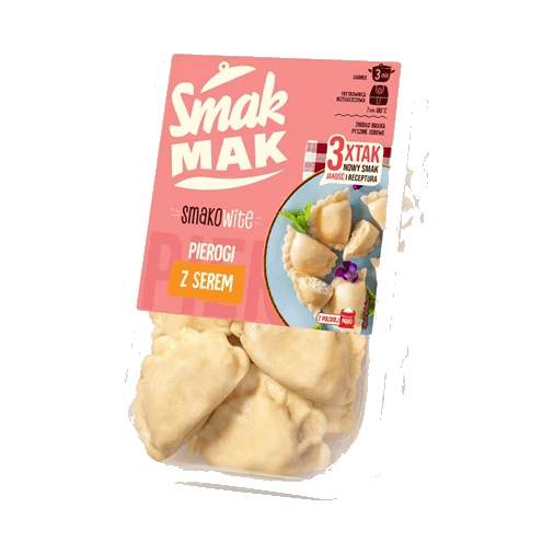 SMAKMAK PIEROGI Z NADZIENIEM SEROWYM