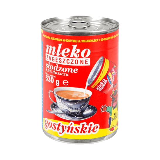 GOSTYŃ MLEKO SŁODZONE PUSZKA 533G