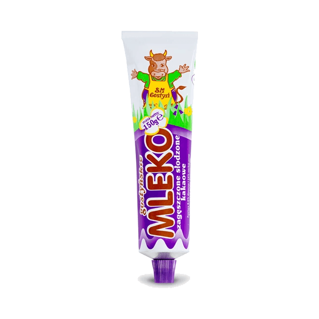 GOSTYŃ MLEKO TUBA KAKAOWE 150G