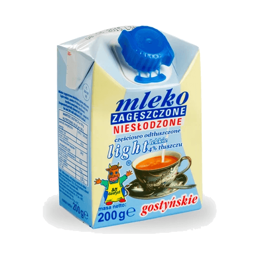 GOSTYŃ MLEKO ZAG.NIESŁ.LIGHT 200G