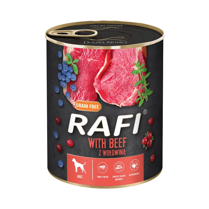 RAFI KARMA DLA PSA WOŁOWINA 800G PU