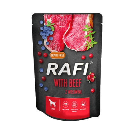 RAFI KARMA DLA PSA WOŁOWIN 300G SASZ
