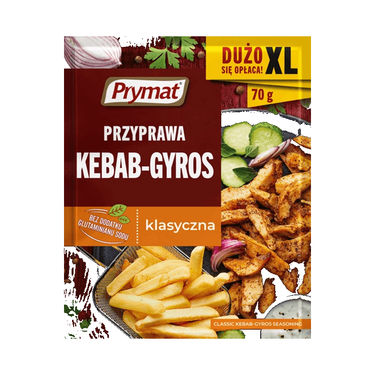 PRYMAT PRZYP.KEBAB GYROS 70G XL