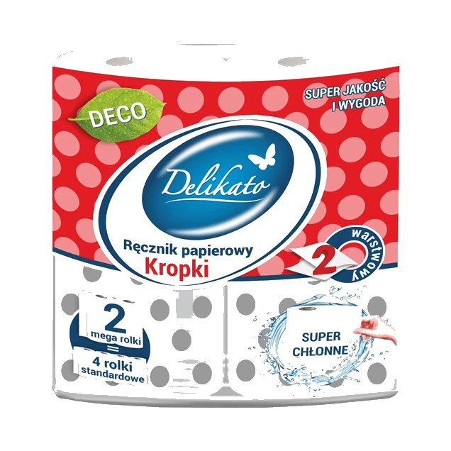 DELIKATO RĘCZNIK KUCH KROPKI A2=4 RO