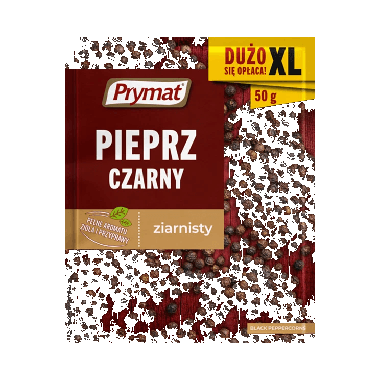 PRYMAT PIEPRZ CZARNY ZIARN. XL 50G