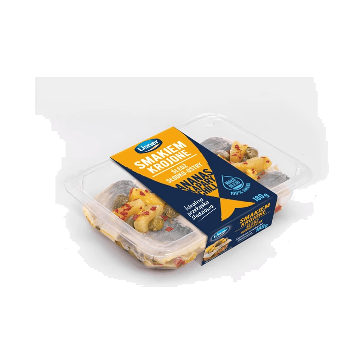 LISNER ŚLEDŹ SŁODKO OSTRY 180G SM.KR