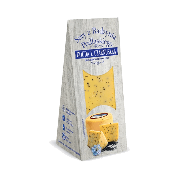 SPOMLEK SER GOUDA Z CZARNUSZKĄ 180 G