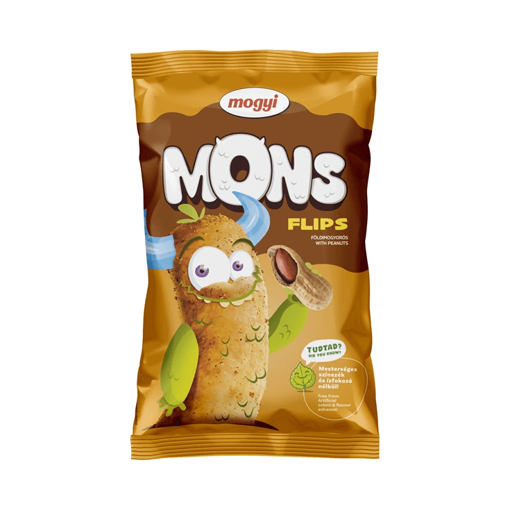 MOGYI MONS FLIPS CHRUPKI ORZECH. 90G