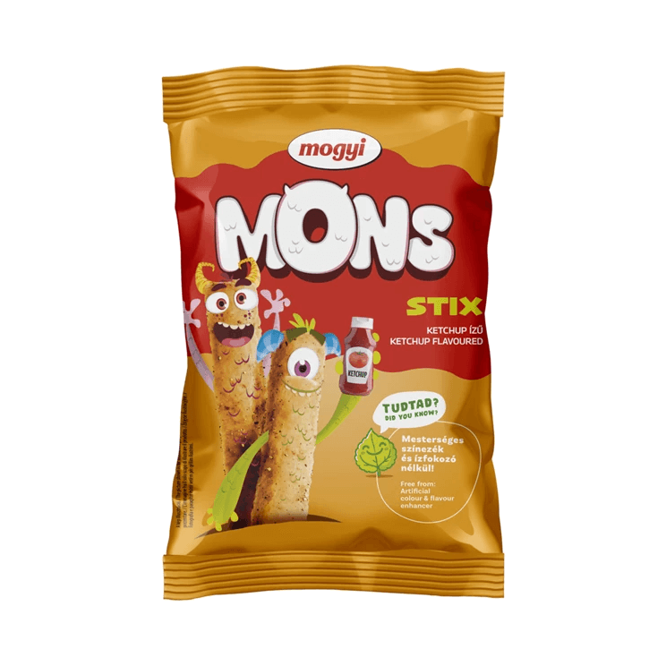 MOGYI MONS STIX CHRUPKI KETCHUP. 35G