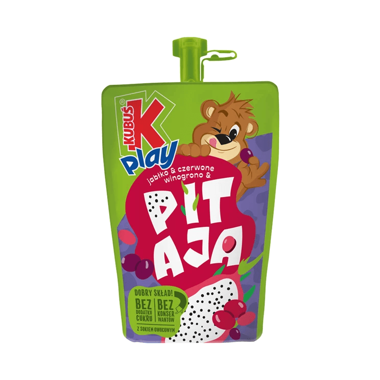 KUBUŚ PLAY NAP PITAJA-WINOGRON 200ML