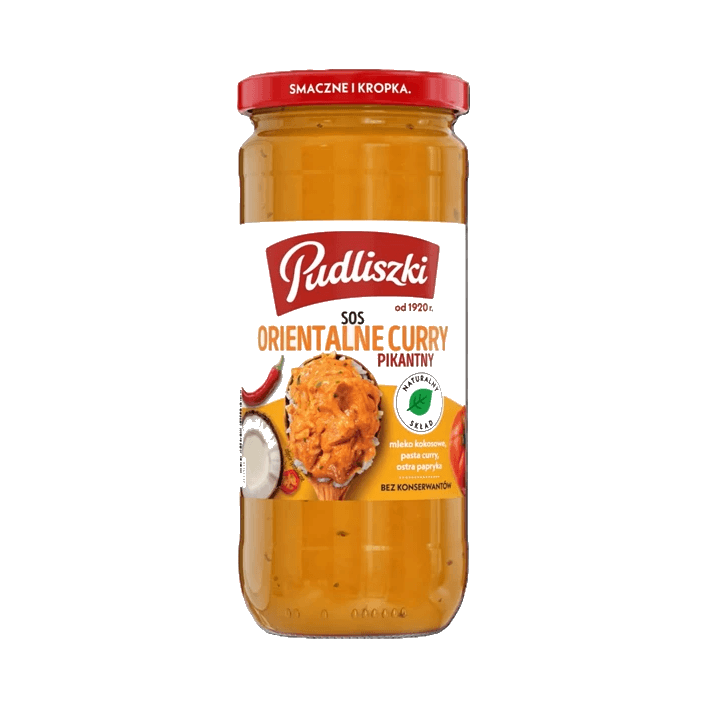 PUDLISZKI SOS ORIENTALNE  CURRYPIKA