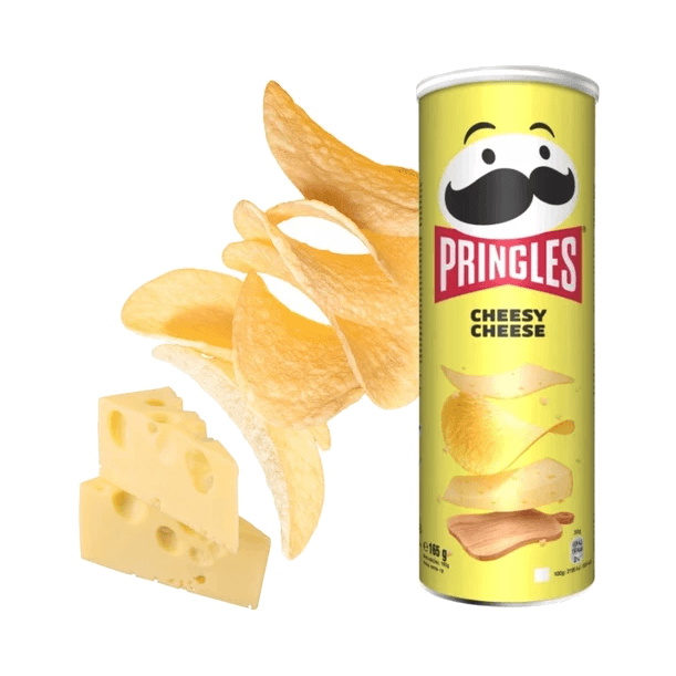 PRINGLES CHIPSY CHEESY CHEESE 165G