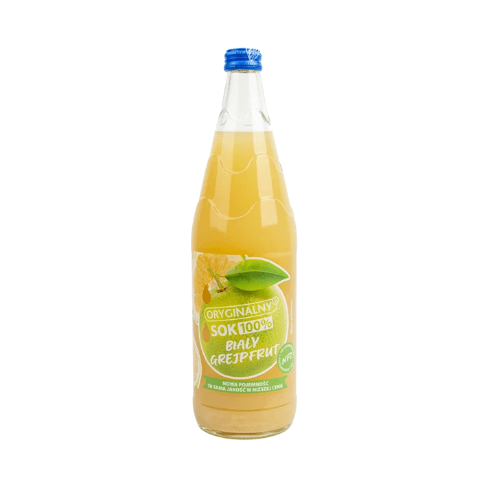 ORYGINALNY SOK BIAŁY GREJPFRUT 850ML