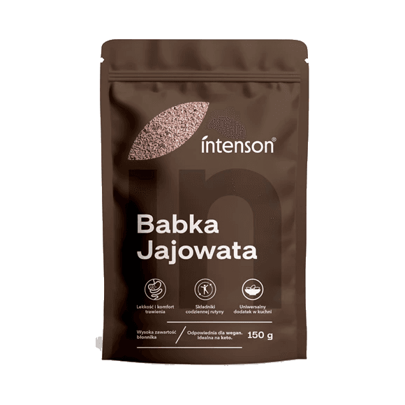 INTENSON BABKA JAJOWATA ŁUPINY 150G