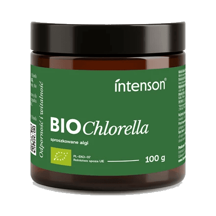 INTENSON BIO CHLORELLA PROSZEK 100G