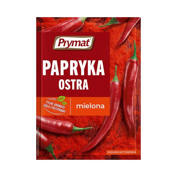 PRYMAT PAPRYKA OSTRA MIELONA 20G (39