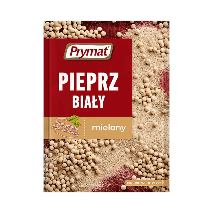 PRYMAT PIEPRZ BIAŁY MIELONY 15G(086)