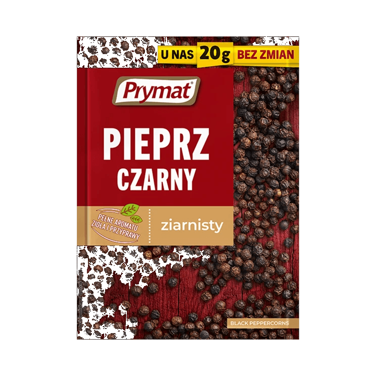 PRYMAT PIEPRZ CZARNY ZIARN.20G (041)