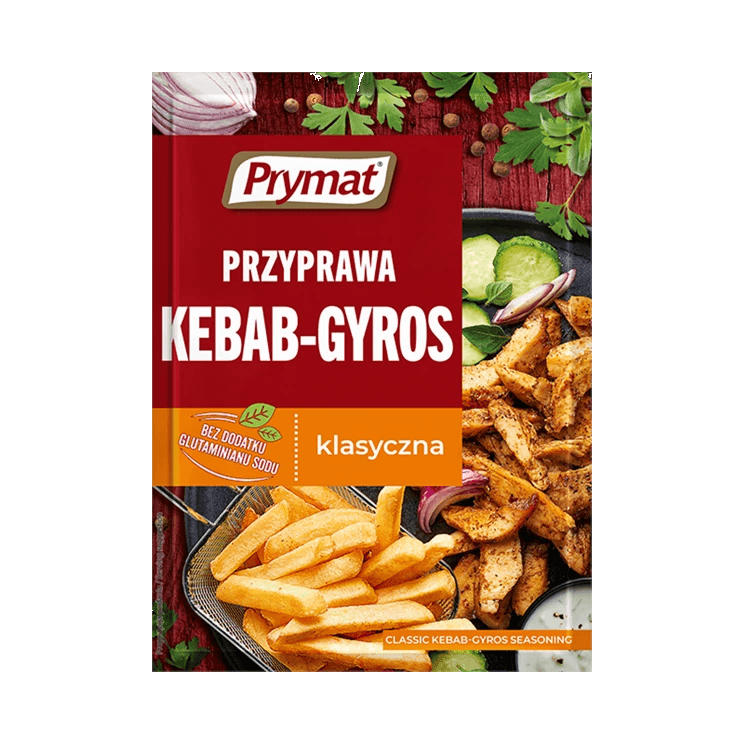 PRYMAT PRZYPRAWA KEBAB GYROS 30G(52)
