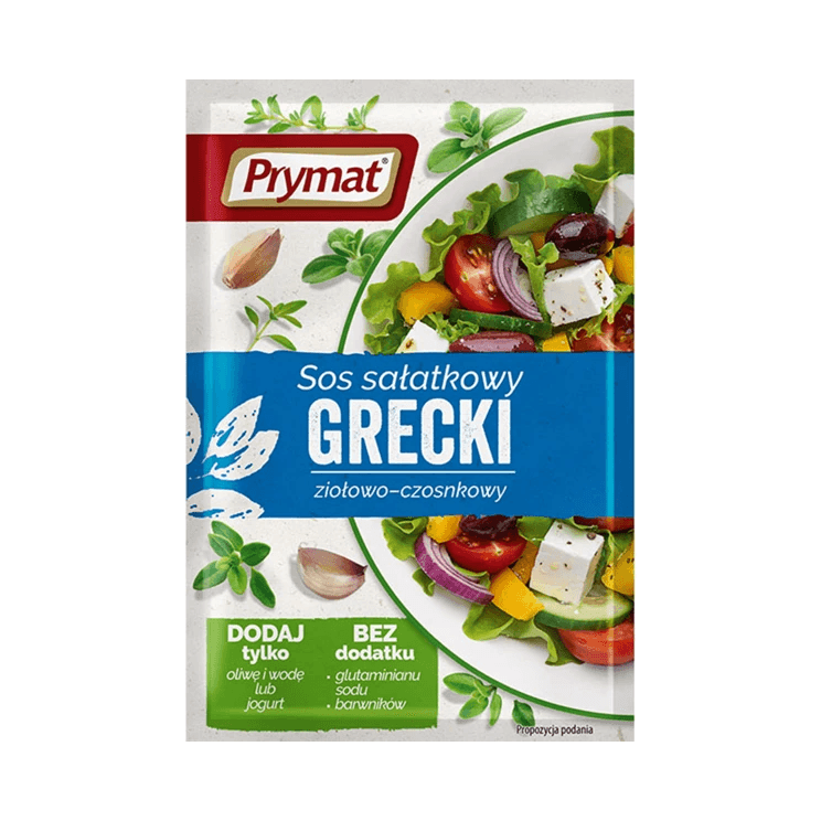 PRYMAT SOS SAŁATKOWY GRECKI 9G