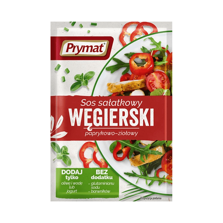 PRYMAT SOS SAŁATKOWY WĘGIERSKI 9G