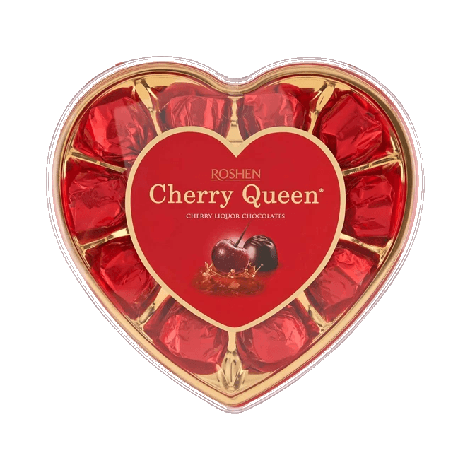 ROSHEN BOMB. SERCE CHERRY QUEEN 122G