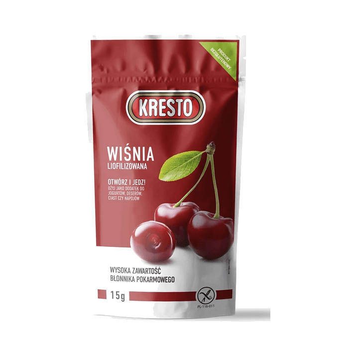 KRESTO WIŚNIA LIOFILIZOWANA CAŁA 15G
