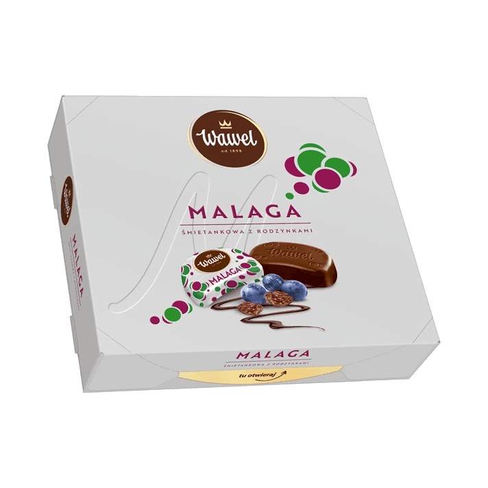 WAWEL.MALAGA BOMBONIERKA 160G