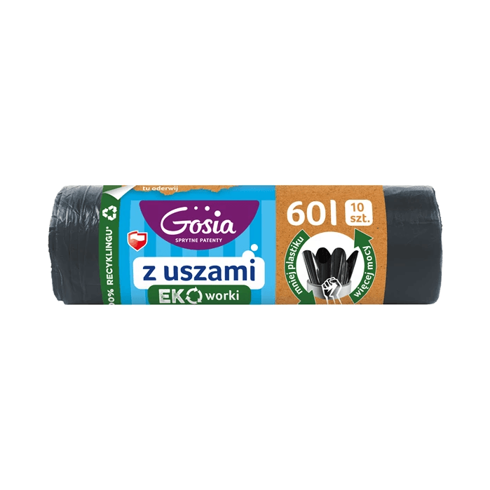 GOSIA WORKI NA ŚMIECI LDPE Z USZ