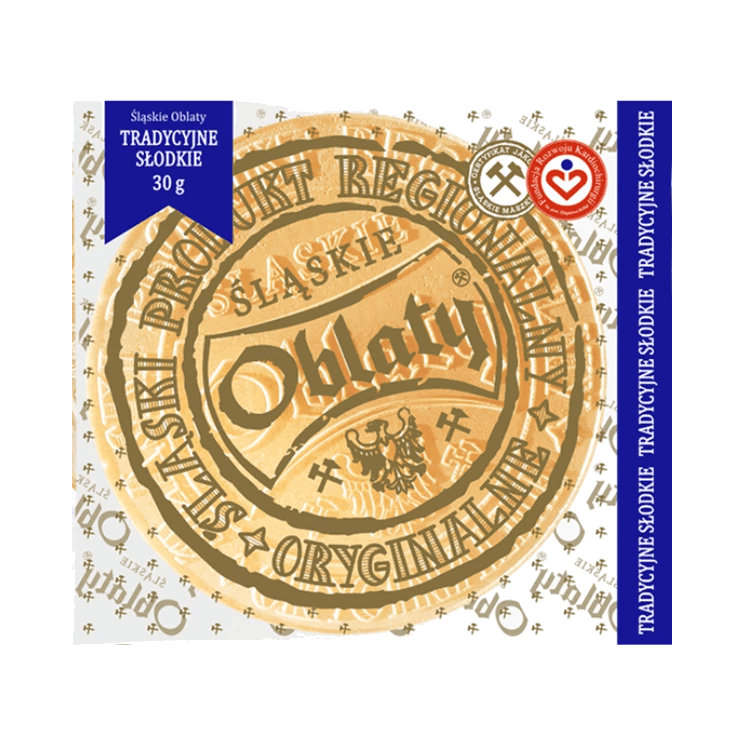 OBLATY ŚLĄSKIE OBLATY SŁODKIE 30G