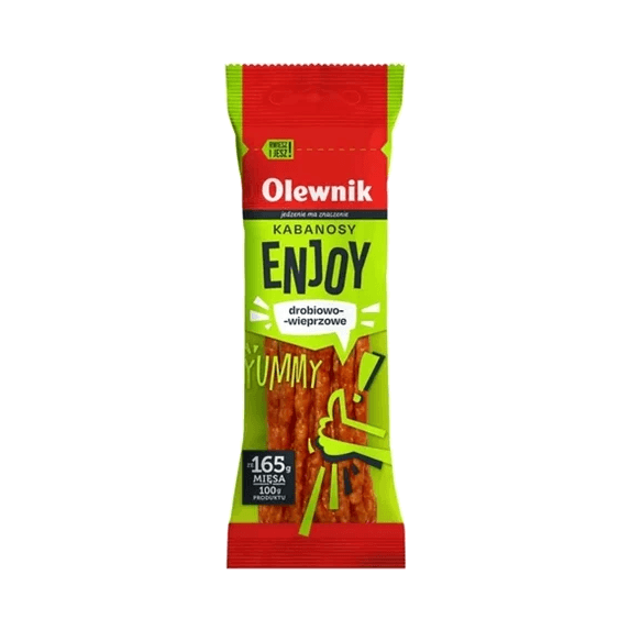 OLEWNIK KABANOSY ENJOY DROB.WIEPRZ.