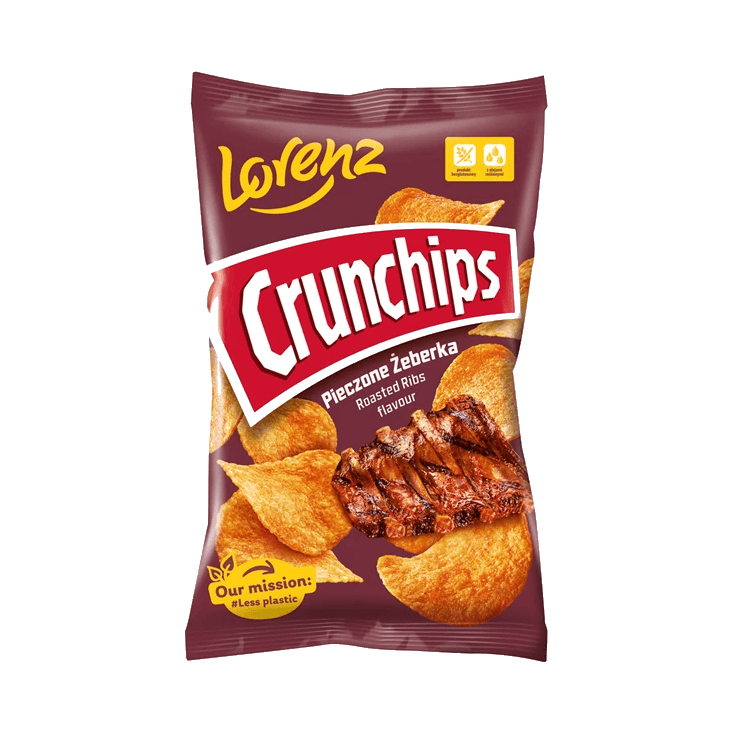 LORENZ CRUNCHIPS PIECZ.ŻEBERKA 130G