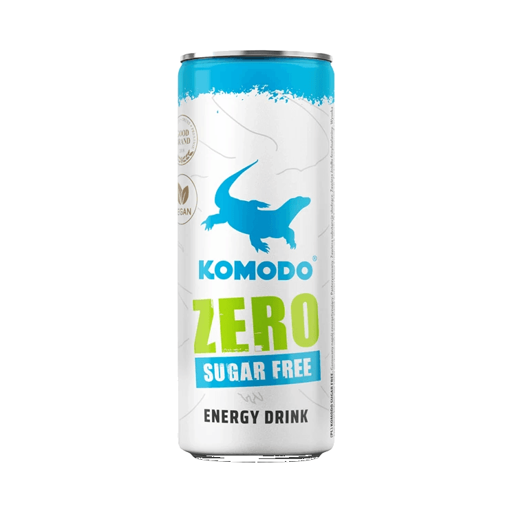 KOMODO ENERGY DRINK BEZ CUKRU 250ML
