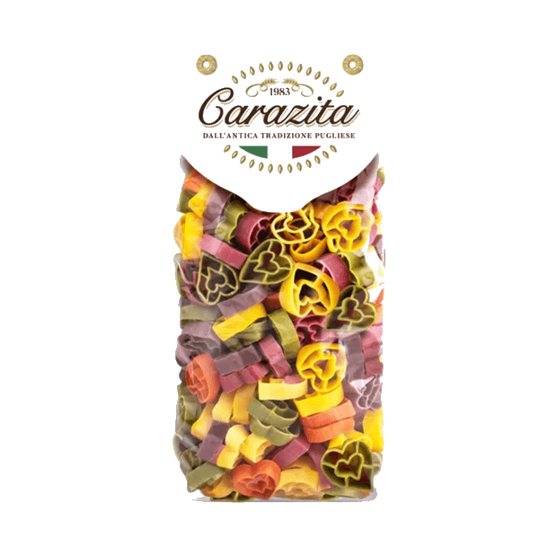 CARAZITA MAKARON KOL. SERDUSZKA 250G