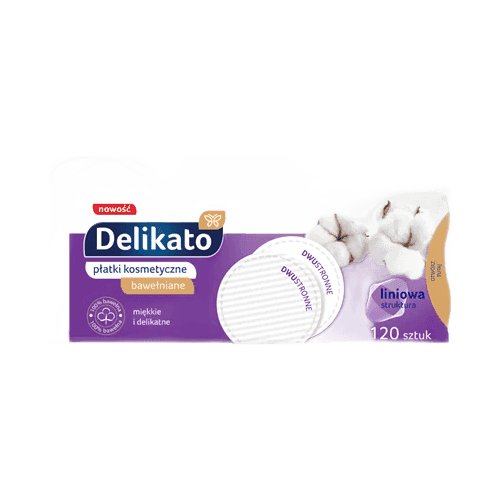 DELIKATO PŁATKI KOSMETYCZNE A"120