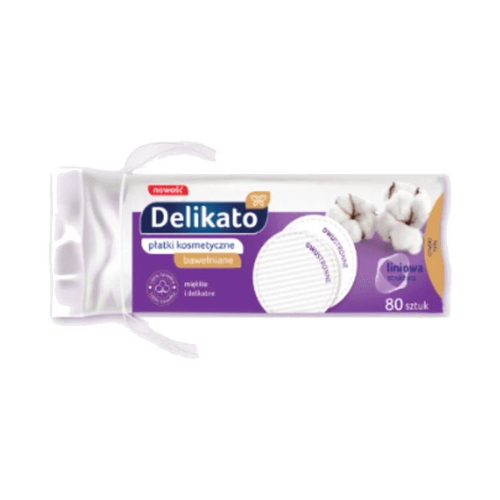 DELIKATO PŁATKI KOSMETYCZNE A''80