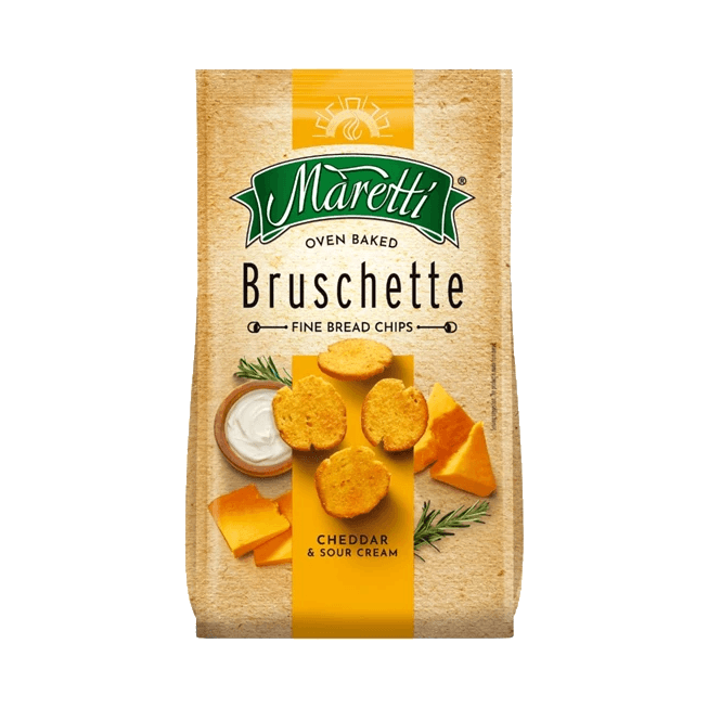 MARETTI BRUSCHETTA CHEDDAR 70G