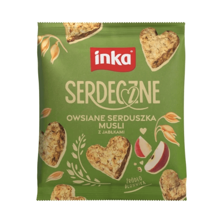 GRANA OWSIANE SERD.MUSLI Z JABŁK 50G