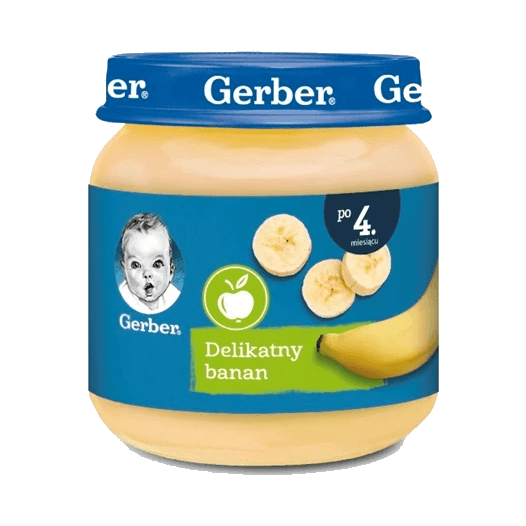 GERBER DESER DELIKATNY BANAN 125G