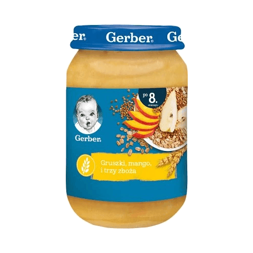 GERBER DESER GRU,MAN,TRZY ZBOŻA 190G