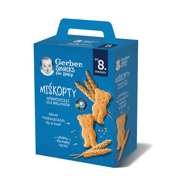 GERBER HERBATNIKI MIŚKOPTY 180G