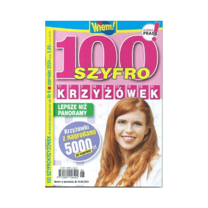 GAZETA WIEM! 100 SZYFROKRZYŻÓWKI MIE