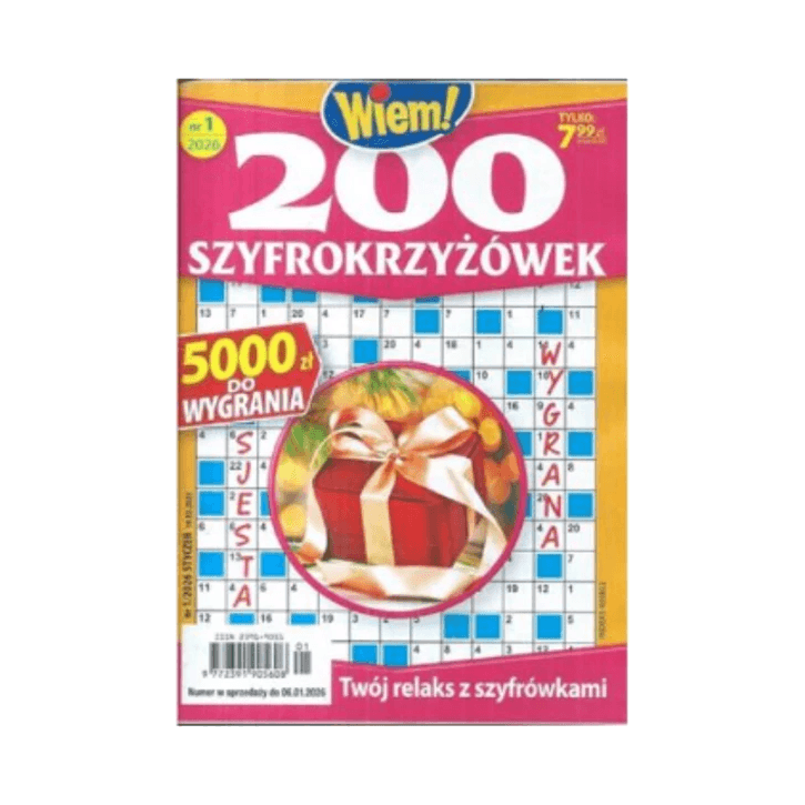 GAZETA WIEM! 200 SZYFROKRZYŻÓWKI