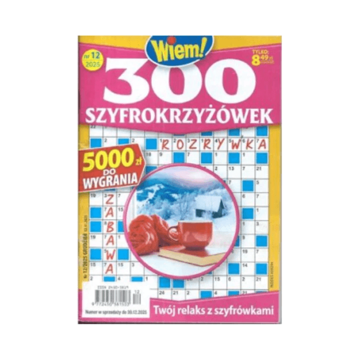 GAZETA WIEM! 300 SZYFROKRZYŻÓWKI MIE