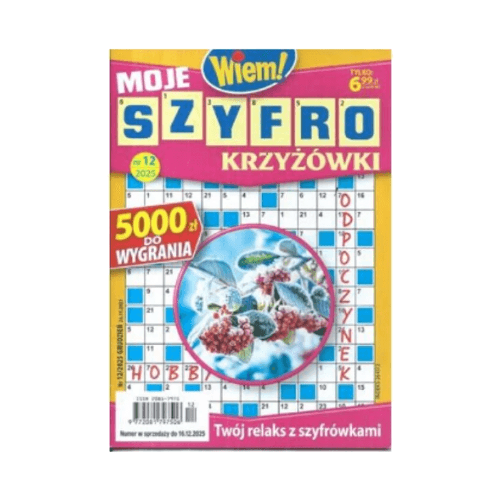 GAZETA WIEM! MOJE SZYFROKRZYŻÓWKI