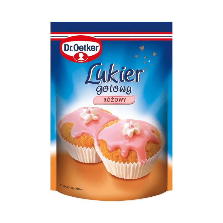 DR OETKER.LUKIER RÓŻOWY 100G