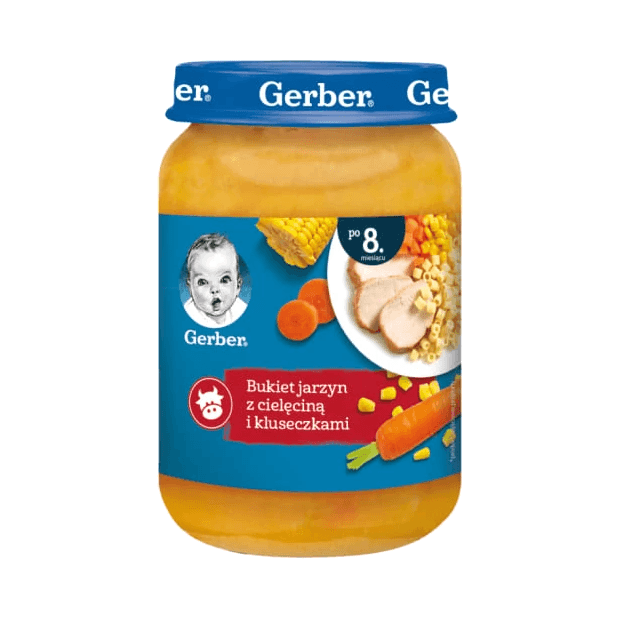 GERBER DANIE JARZYN CIEL I KLUS.190G