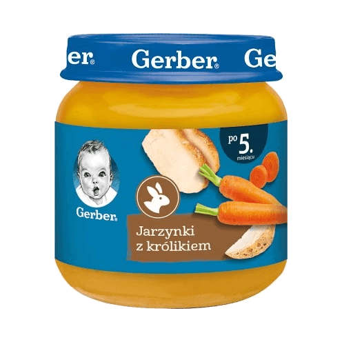 GERBER OBIADEK JARZYN Z KRÓLIK.125G
