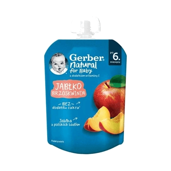 GERBER TUBA MUS JABŁKO BRZOSK.80G